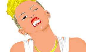 sketch 5131 Miley Cyrus by Vannak Von