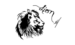 sketch #5095 Lion by Frederic Knauer