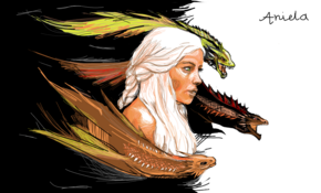 sketch 5149 Daenerys Targaryen by Jorge Valero