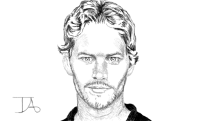 sketch 5188 Paul Walker by Taï Marsan