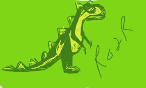 sketch #78 Dino-Roar