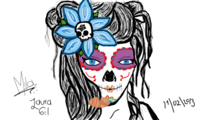 sketch 2483 Una Catrina by sketchmaster