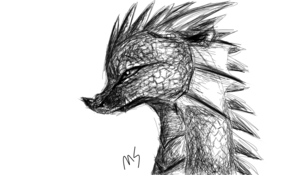 sketch #2625 Dragon by sketchmaster