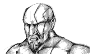 sketch 2765 Kratos by Nassim Nouri