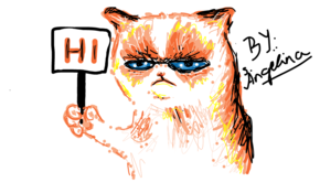 sketch 2862 Grumpy Cat