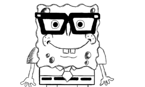 sketch 2977 Spongebob  Germaine Hoens