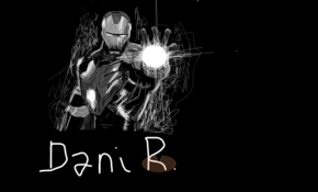 sketch 3155 Iron Man