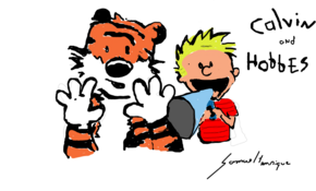 sketch 3290 Calvin and Hobbes by অনন্ত জলিল