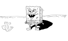 sketch #3285 Spongebob by Abbie Hayman