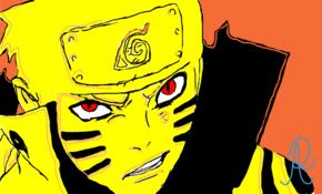 sketch 4503 Naruto Biju Mode by Jessie Lightwood