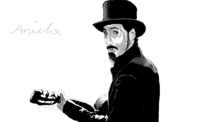 sketch 4640 Serj Tankian by Dav Guzman Mendoza