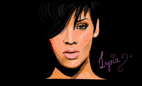 sketch 5071 Rihanna by Johan Kennet Espinoza Moreno