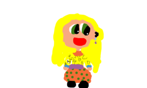 sketch 98618 someones ugly lil sis
