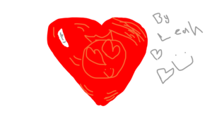 sketch 87380 wierd heart