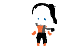 sketch 91877 ink sans inktale human girl versoin an undertale au