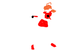 sketch 94550 circus baby ladybug