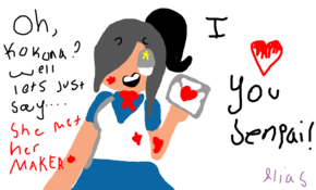 sketch #101774 She met her maker..... ~Alias (Yandere Simulator tribute >W< )