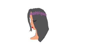 sketch 100897 flower girl