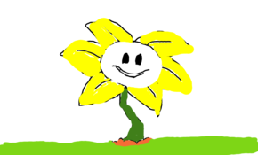 sketch #105183 Hi, my name's Flowey!