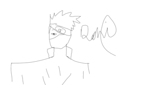 sketch #109747 30 sec drawing challenge of kakashi