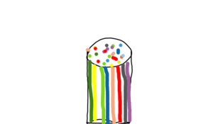 sketch 109445 Colorful Drip