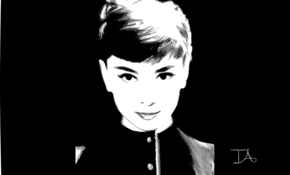 sketch #5179 Audrey Hepburn by 陳一夫