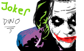 sketch 2892 Joker by Frank Aguiar Au
