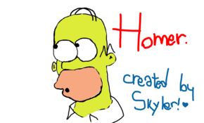 sketch #2797 Homer by Na Ruro