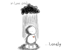 sketch 3359 &#;In love and lonely&#; by Irul Ventura