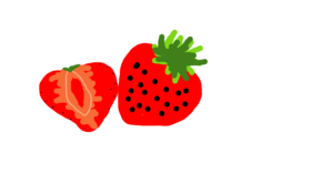 sketch #1041 strawberries