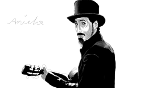 sketch #4640 Serj Tankian by Dav Guzman Mendoza
