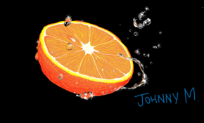 sketch #4975 Orange by Marcos Roberto Molina
