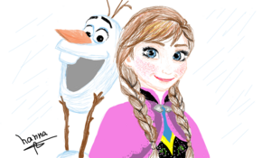 sketch #5330 Frozen by Amanda Kachadurian