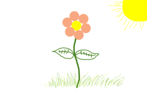 sketch 90627 Sunny Flowers