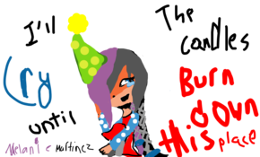 sketch 90915 Melanie Martinez Its my Party <3 [ by the creator of All rainBOW to the rainbow eye ]