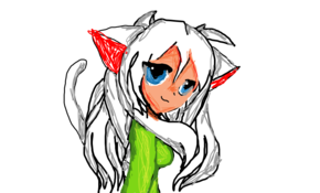 sketch 90919 Some random girl done by the creator of All RainBOW to the rainbow eye