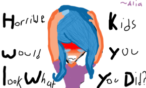 sketch 92992 HORRIBLE KIDS! ~Alias