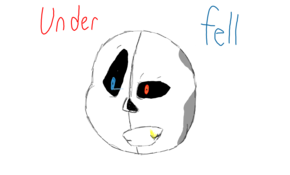 sketch 93290 underfell/tale sans