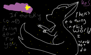 sketch 102029 Theres nothing in this world i wouldn't do  ~Alias (Hey brother